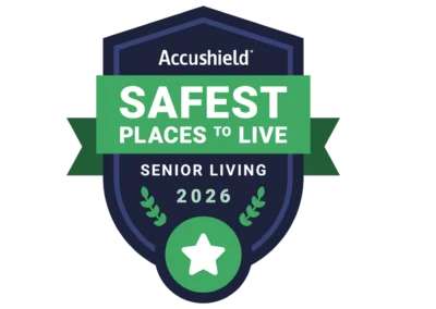Charter Senior Living of Rockford Recognized as Safest Places to Live™ for 2026